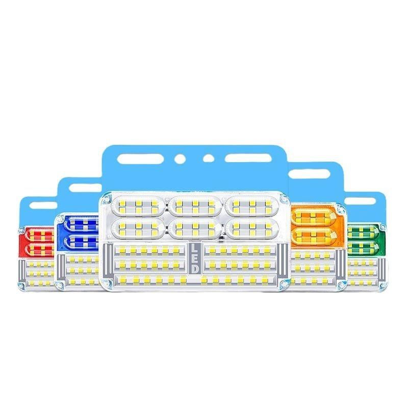1Pcs Big Truck 24V Led High Light Waterproof Side Light Trailer Side Light Side Light Waist Light Astern Turn Super Bright Side Light 3