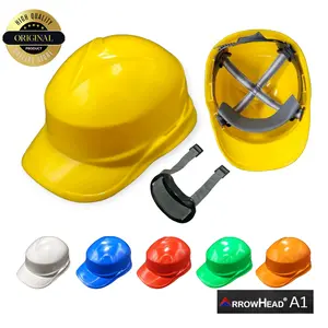 Helm Safety Proyek SNI Model Topi Merk Arrowhead A1 Komplit Inner Dan Tali Dagu