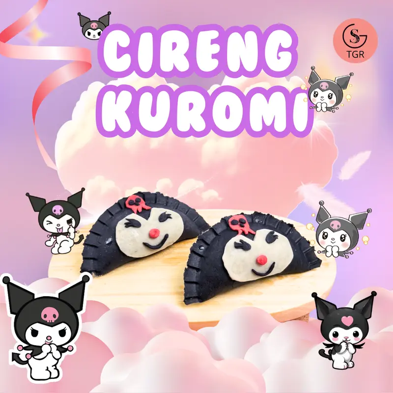Cireng Kuromi Isi Jando 2 Pcs Pedas Imut Kyutt Banget Tinggal Goreng Praktis Food Frozen Karakter Sanrio Food Anime Cireng Karakter Spicy Instan Odeng Bakso Aci 0
