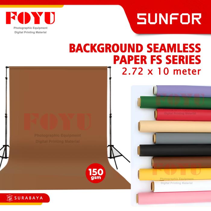 Gambar Sunfor Background Backdrop Layar Studio Foto Video Paper Kertas Polos Seamless Ukuran 2.7x10 M Meter FS Series A1 II Tanpa Peti - Neutral Grey (abu-abu) FS3104 dari Foyu Photo Kota Administrasi Jakarta Selatan Tokopedia