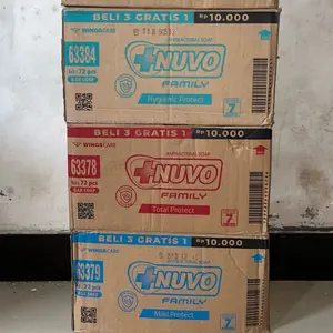 1 Dus sabun mandi NUVO isi 72x72 gram