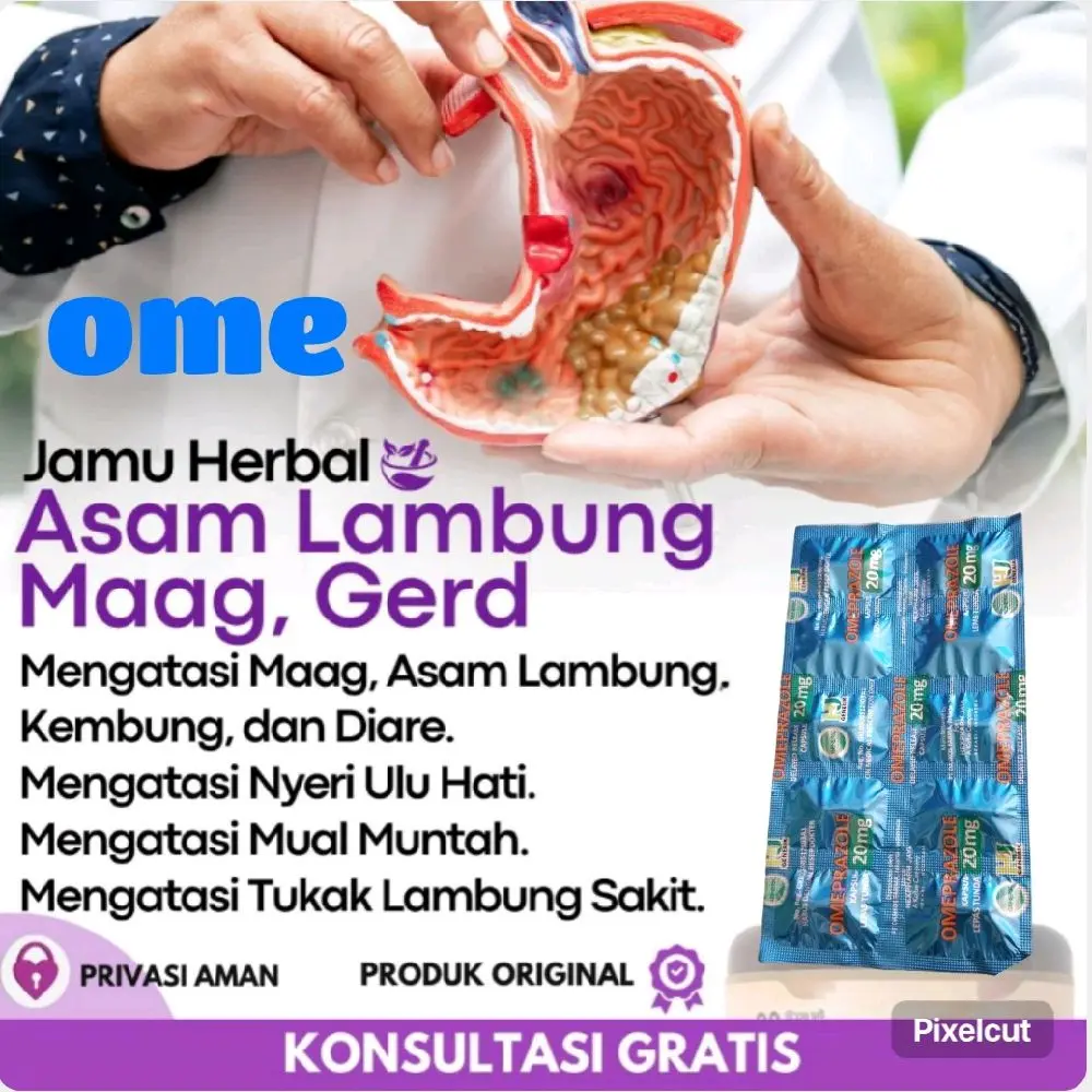 Ome herbal asam lambung maag gerd