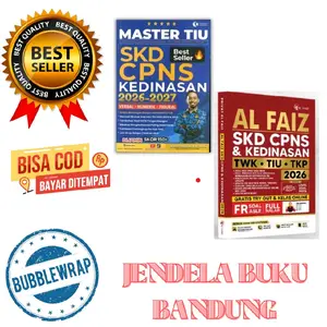 PAKET 2 BUKU: Al FAIZ SKD CPNS KEDINASAN 2026 Dan BUKU THE MASTER SKD CPNS KEDINASAN 2026-2027