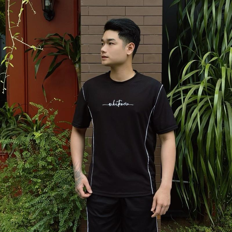Bộ thể thao chất vải waffe thâm hút mồ hôi và thoáng mát. 0