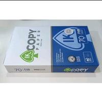 Gambar Kertas IK Copy Paper F4 F4B HVS 70gsm 500 sheets 216x330mm 1 rim Penggaris dari Phoenixindo Online Kota Administrasi Jakarta Barat 3 Tokopedia