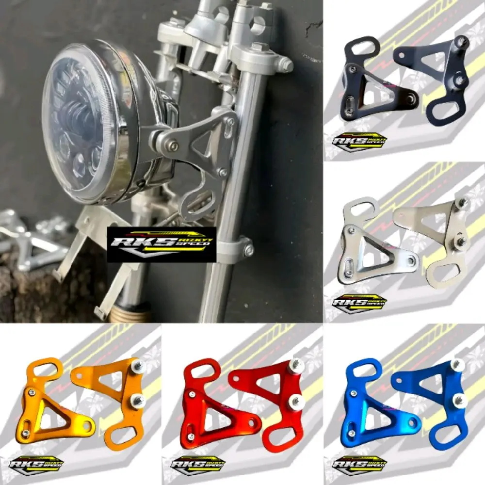 Kupingan Lampu Kawasaki Ninja R SS Braket Lampu Ninja R SS full Alumunium Motorcycle Speed