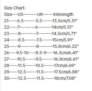 Product Introduction of 21-30 Size Kids Boys Girls Fashion Hook-Loop Casual Shoes Anti slip Soft Sneakers 0
