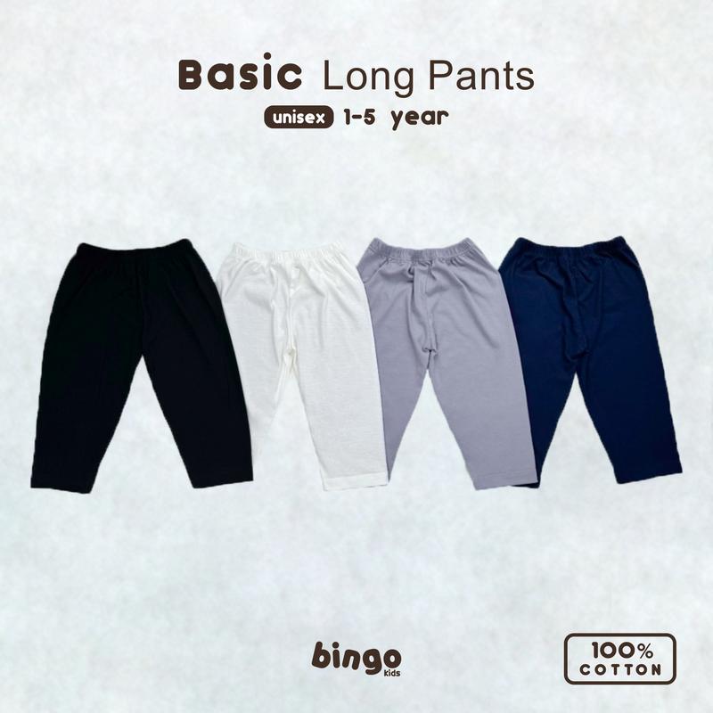 Basic Long Pants Anak 1-5 Tahun Celana Panjang Anak Katun 0