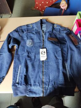 Product Review of Jaket Bomber Jeans Emblem|Jaket Bomber Denim Blitz|Jaket Denim Size M L XL dan XXL|Jaket Jeans Jumbo|Jaket Jeans XXL from S**S 0