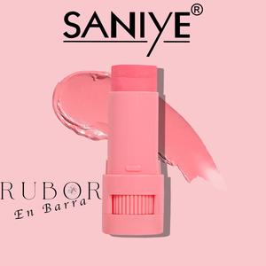SANIYE RUBOR EN BARRA CREAM COLOUR FOR CHEEKS, DA COLOR A TUS MEJILLAS CON UN CABADO RADIANTE   Radiante y Textura Cremosa Fácil Aplicación