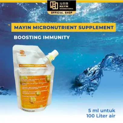 Mayin Micronutrient Supplement - Fish Vitamin Suplemen ikan hias