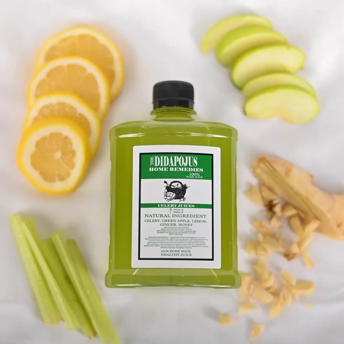 DIDAPOJUS GREEN JUICE 100% HOMEMADE