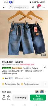 Product Review of Flashkids Celana Jeans Anak Laki-laki 2-14 Tahun Denim Lutut Laki Perempuan from r**a a**a ** 0