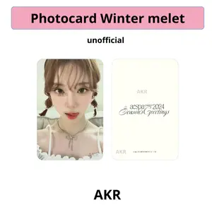 PHOTOCARD GIRLGRUP UNOFFICIAL Karina zoom, Hanni Pita, Rei zoom, Wonyoung selimutan, dsb