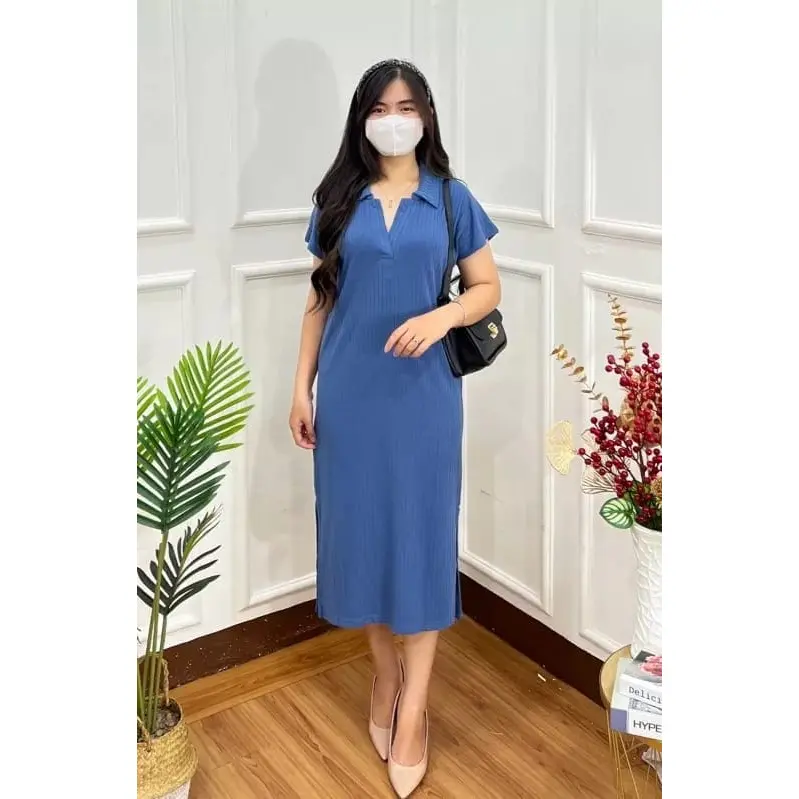 Bisa COD Dan Gratis Ongkir Dress Hornet Dress Ala Korea Pakaian Wanita Dewasa Kualitas Tinggi