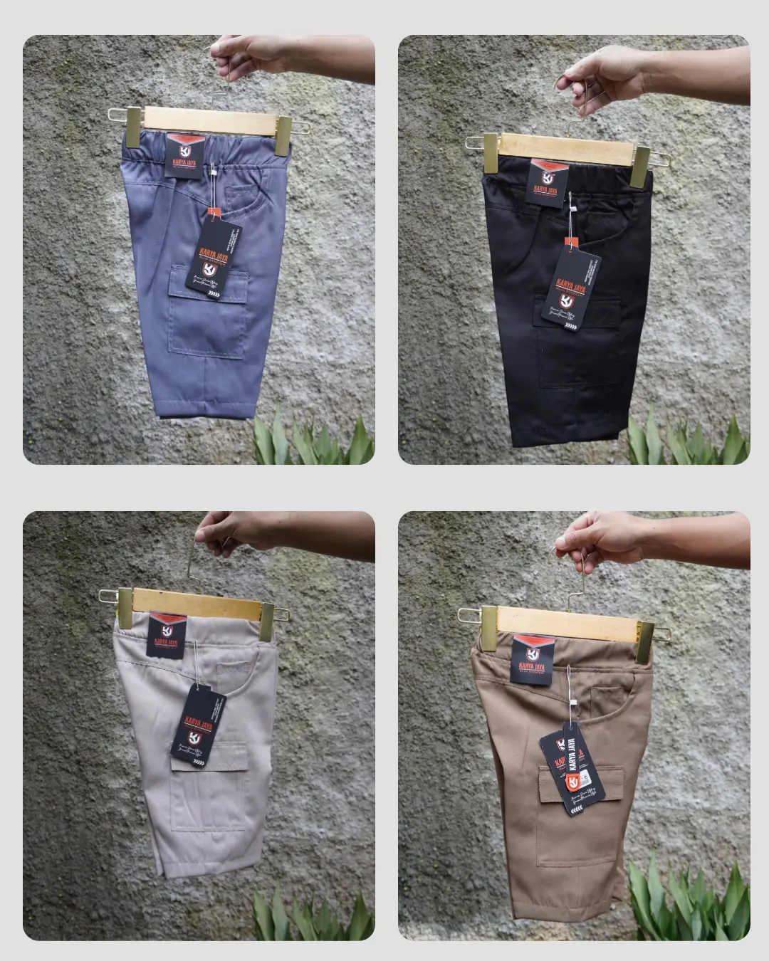 Celana Pendek Cargo Anak Katun Nyaman dan Stylish