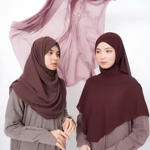 Naura Oval Hijab Square by Yoora Sarah