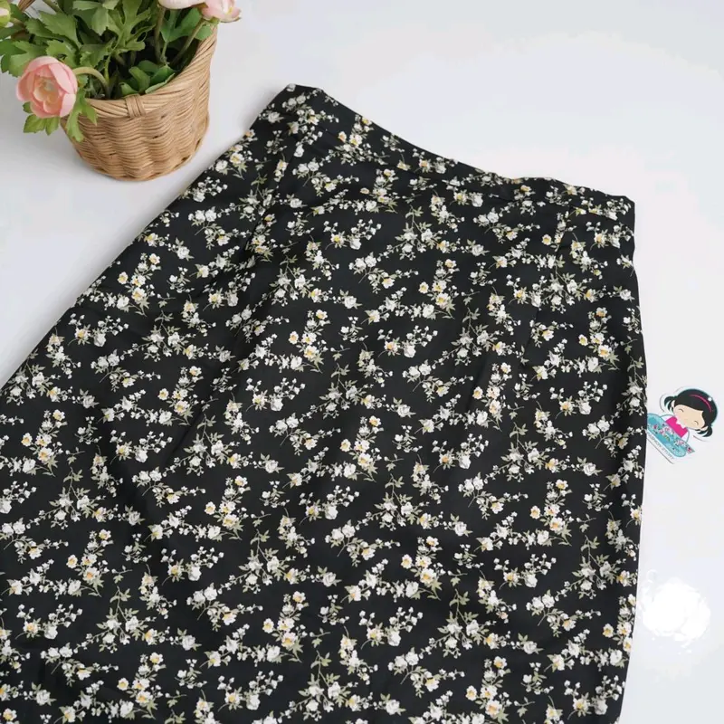 CH GAMAR A LINE SHAKILA SKRIT ,ROK FLORAL 6