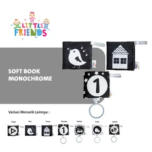 SOFT BOOK MONOCHROME ALPHABET LFS1051