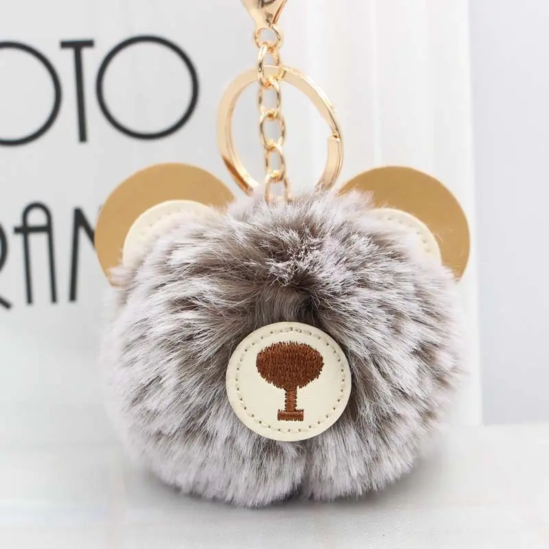 KILAN Gantungan Pom Pom Bulu Gantungan Tas Lucu - CC028 4