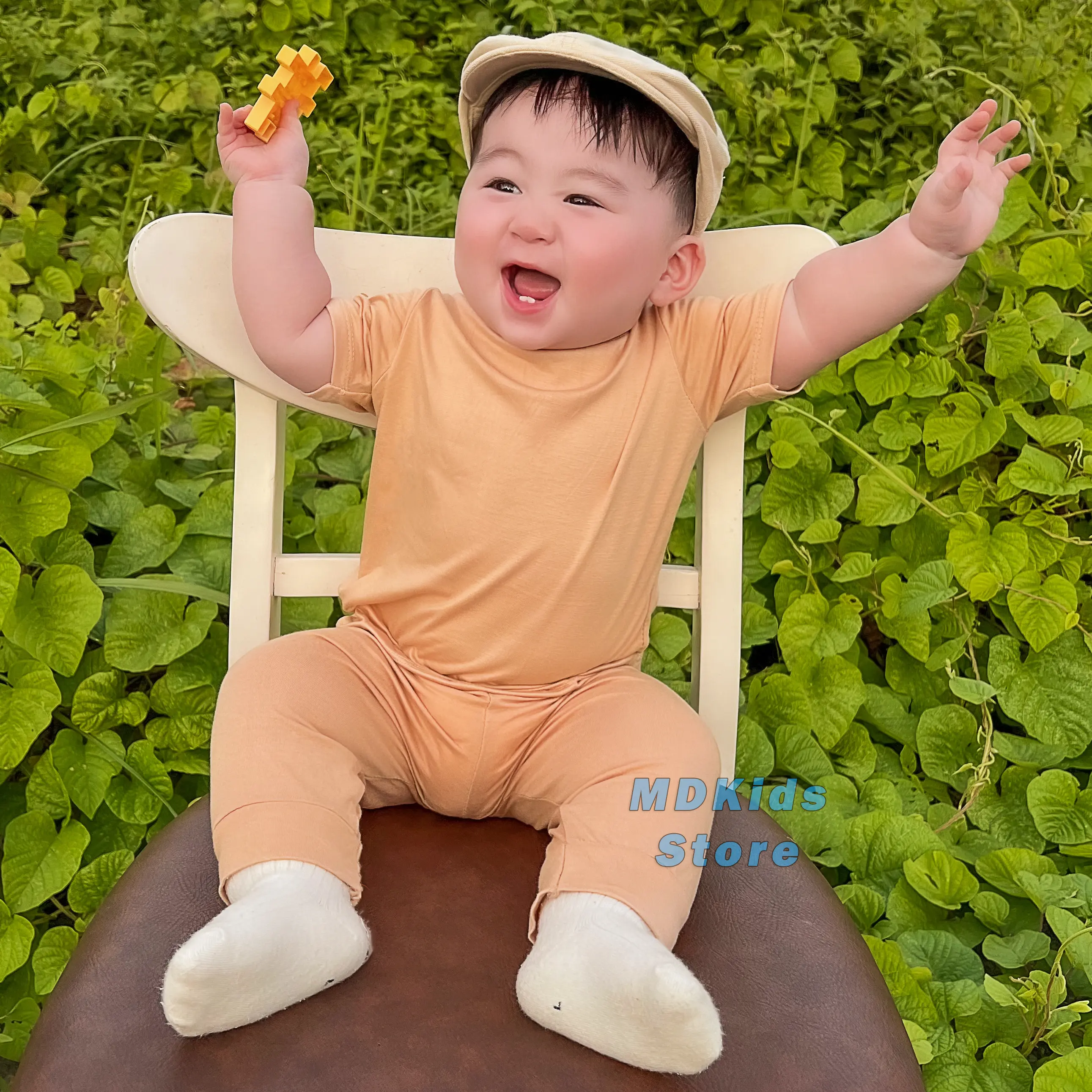 BỘ TAY NGắN QUẦN DÀI Thun Lạnh  Cho Bé Trai Bé Gái 5-20kg, MDKids
