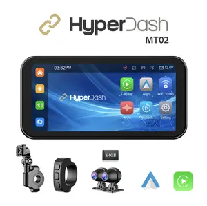 HyperDash Dashcam Motor Smart Screen Tpms | Camera Motor Layar Wireless Carplay Android Auto