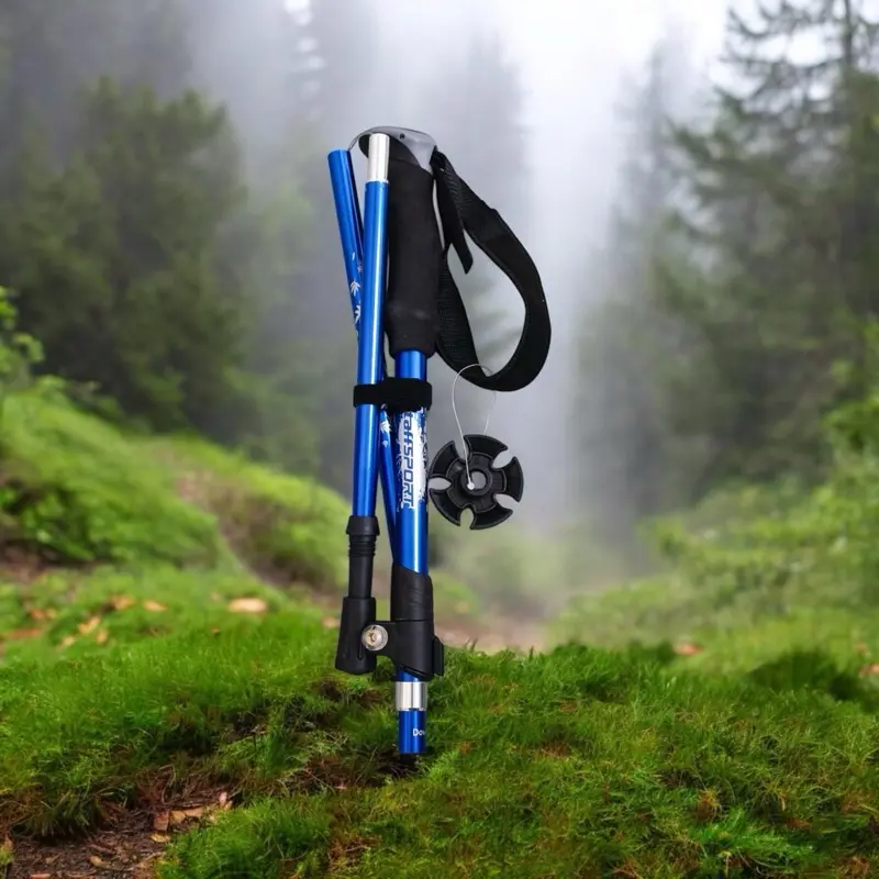 Tongkat hiking trekking pole 110 cm foldable 30cm -101