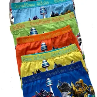 Celana Dalam Anak Laki Laki Boxer Umur 5-13 Tahun 5