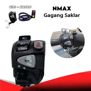 Variasi SAKLAR TOMBOL SET HOLDER KIRI KANAN DOMINO NMAX PCX VIXION UNIVERSAL