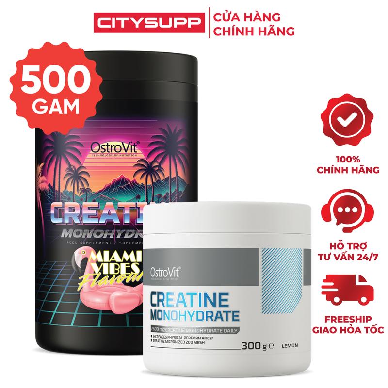  Ostrovit Creatine Monohydrate Hỗ Trợ Cung Cấp Năng Lượng & Hiệu Suất Tập Luyện - Nhập Khẩu Ba Lan 