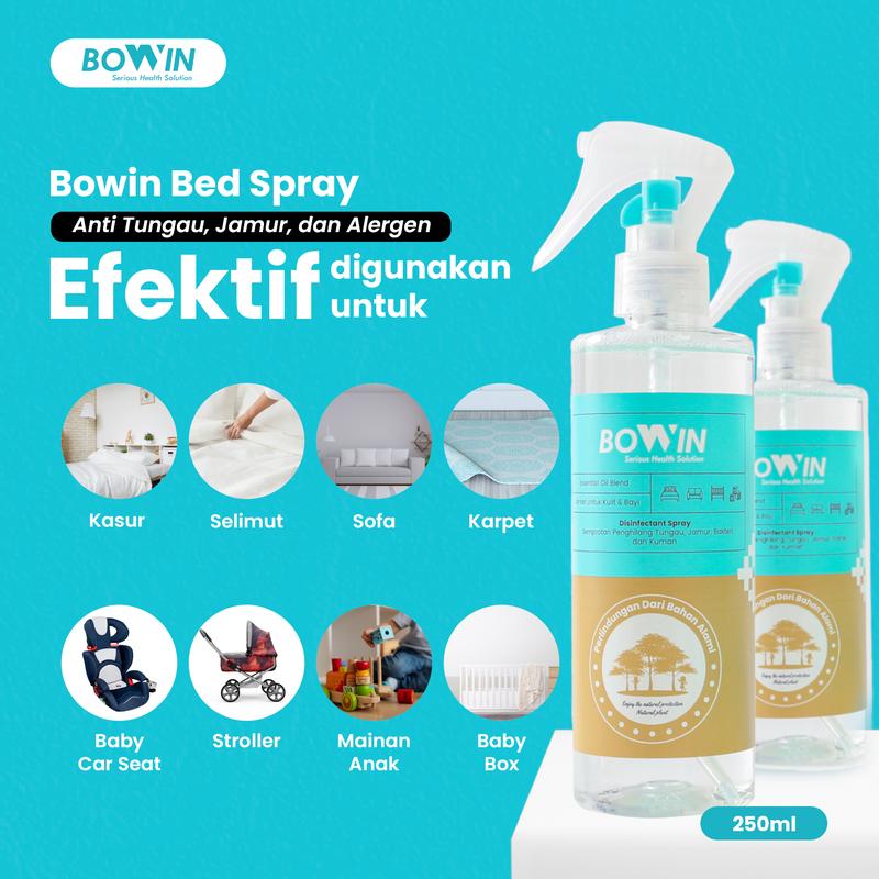 Bowin Bed & Line Spray Anti Tungau & Kutu Kasur 4