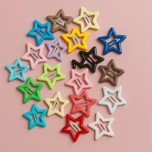 Free ziper beli 30 pcs Jepit Rambut Anak Bentuk Bintang Warna-warni untuk Gaya Rambut yang Menarik Fashion