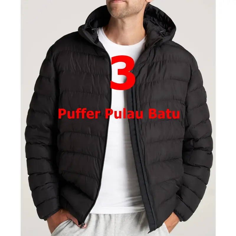 GARETEXSTORE JAKET PUFFER GELEMBUNG SI PULAU BATU JAKET GELEMBUNG HIKING NAIK GUNUNG 0