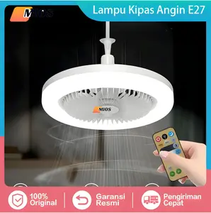 Lampu Kipas Angin E27 30Watt 50 Watt LED Multifungsi Lampu Plafon Remote Control LED Lampu Ruang Tamu Lampu Hemat Energy Lampu Live Packing Styrofoam