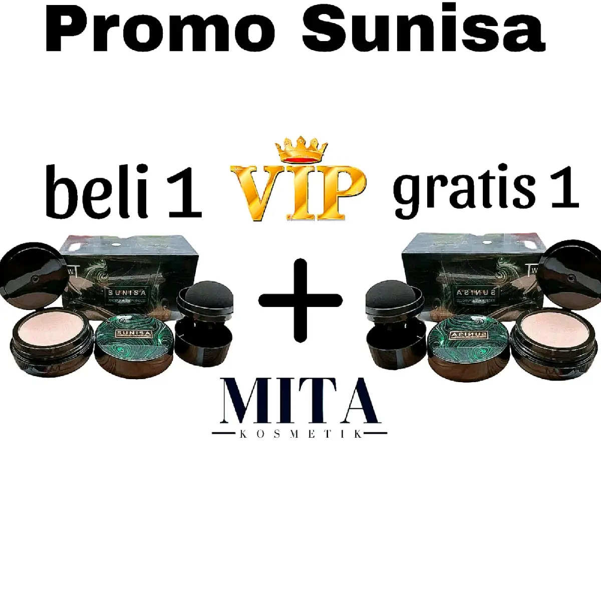 Bedak Glowing Original 100% Beli 1 Gratis 1 Chusion Anti Air Tahan Lama Waterproof dre beauty