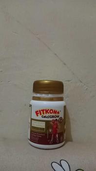 Product Review of Fitkom Calcigrow Tablet Hisap Rasa COklat - Suplemen Pertumbuhan Tinggi Badan Anak from D**y 0