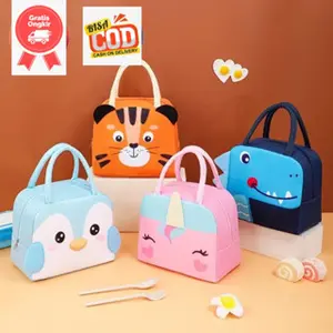 [G-SPEEDS] KP133 TAS BEKAL MAKANAN ANAK LUNCH BAG TEMPAT BEKAL ANAK TEMPAT PENYIMPANAN MAKANAN TAS LUNCH BOX