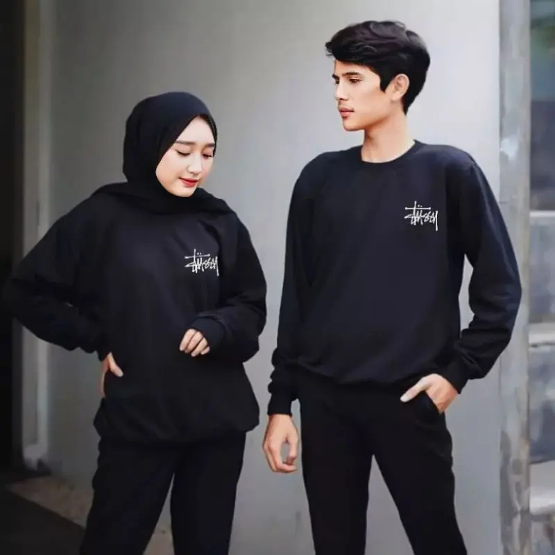 BAJU KAOS COUPLE PASANGAN LENGAN PANJANG / BAJU KAOS COUPLE PASANGAN / BAJU COUPLE PASANGAN / BAJU KAOS COUPLE PASANGAN/ COWOK/CEWEK 5
