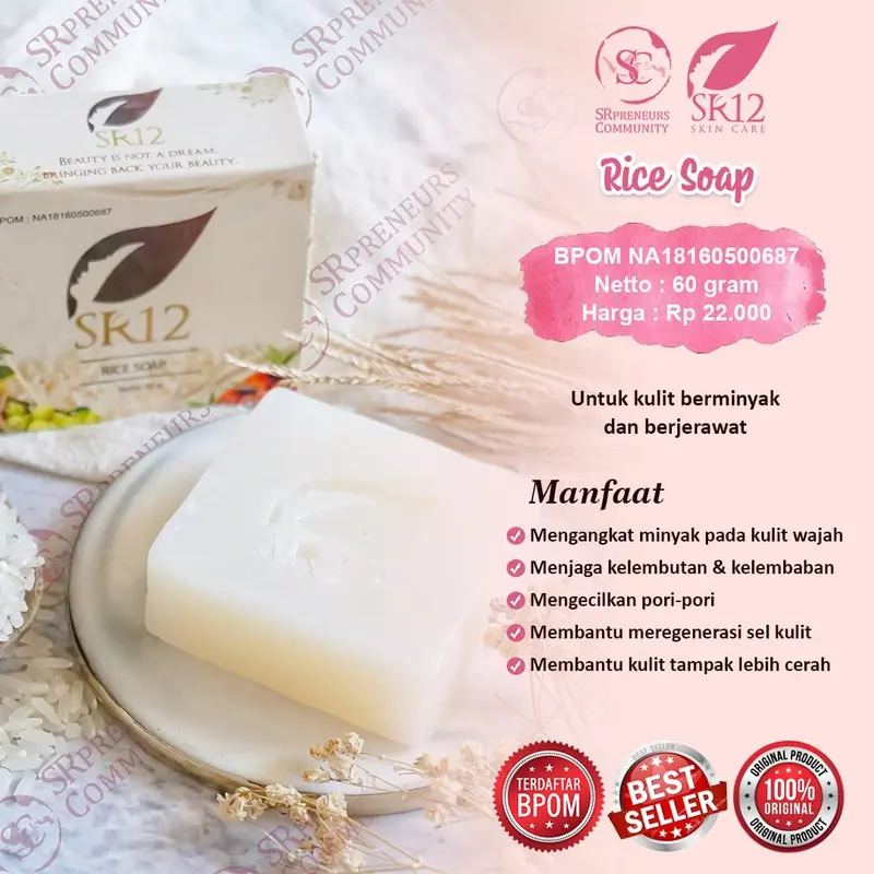 SABUN WAJAH SR12 / SOAP BAR 5