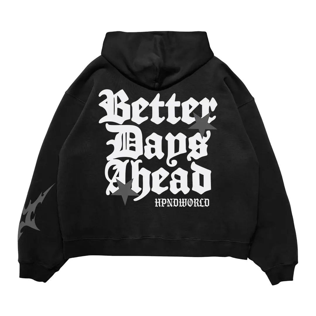 Sweater Hoodie Boxy Fit Original Basic Betterrdayys A Hheead Fleece Limited Edition Nyaman Lembut Pria