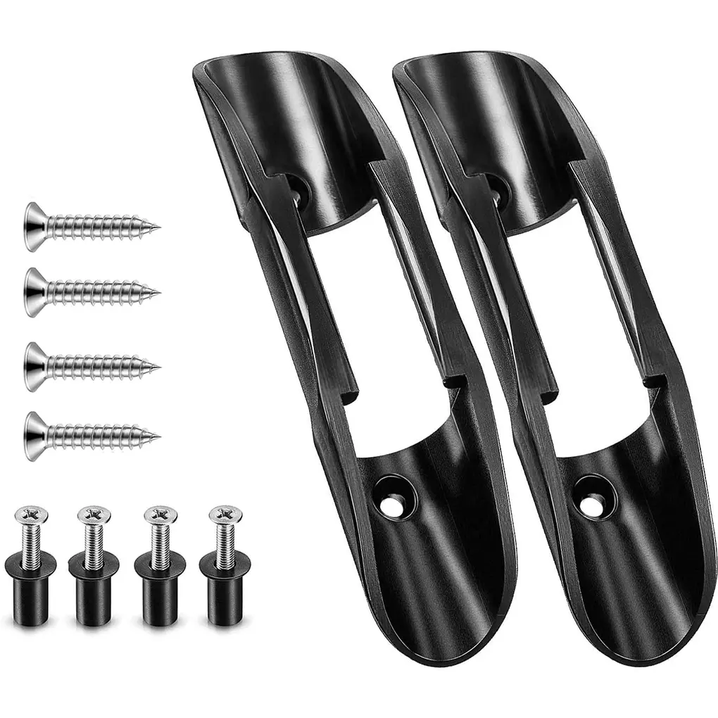 2 Pieces Kayak Paddle Clip Holder Professional Boat Accessory Fixing Mount Small Canoe Paddles Holders Organizer Tool