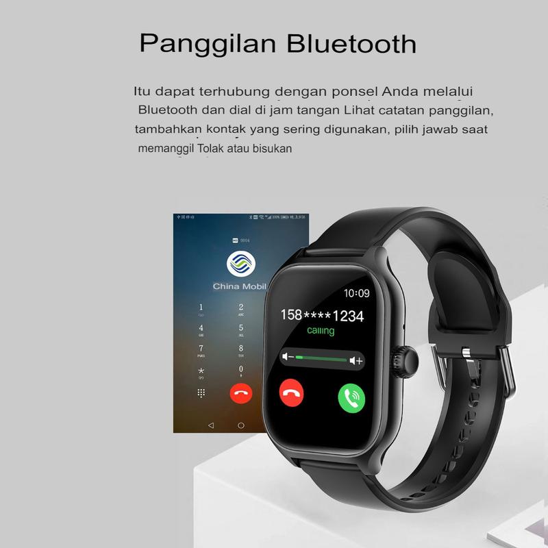 (BISA COD) Jam Tangan Pintar 2024 Smartwatch GTS 4 Watch Series 9 Anti Air Fitur Panggilan Bluetooth Kalkulator Pemantauan Kesehatan Olahraga 2