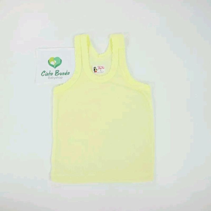 SINGLET KAOS BAJU DALAM ANAK / BAYI UMUR 6BULAN-8TAHUN KHUSUS PUTIH / ANEKA WARNA ADEM LEMBUT NYERAP KERINGAT HALUS MELAR ELASTIS MURAH PREMIUM 7