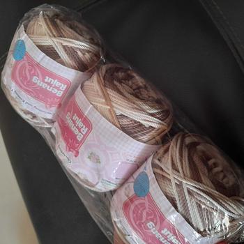 Product Review of BENANG RAJUT POLY SEMBUR /POLY GRADASI _MEDIUM PLY D27_HAKPEN 4/0_100GR/GULUNG from U**@ 0
