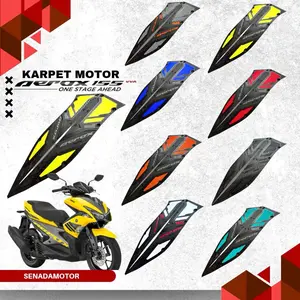 Karpet Motor Aerox 155 Old thn 2016 s/d 2020 / Alas kaki Aerox 155 VVA 100% Full karet premium