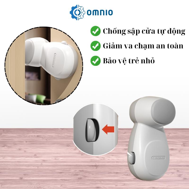 Chặn Cửa Tự Động Chống Sập – Tránh Va Chạm, An Toàn Cho Bé