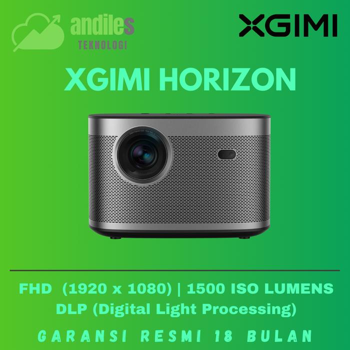 Gambar Home Theatre Projector XGIMI HORIZON Android FHD HDR10 - 1500 ISO Lumens - Proyektor Home Theatre - Garansi Resmi dari ANDILES Kota Administrasi Jakarta Pusat Tokopedia