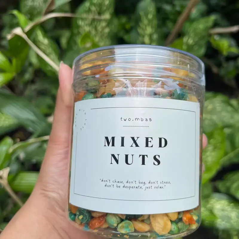 Mixed Nuts Hampers Cemilan Lebaran Valentine Kacang Polong Snacktok Murah Camilan Food Goreng 0