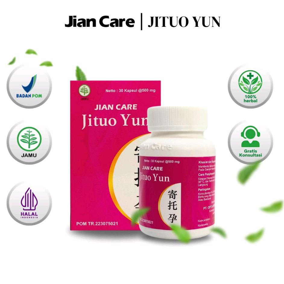 Jiancare Jituo Yun Original Herbal Membantu  Membersihkan Keputihan Gatal Perawatan Pada Daerah Kewanitaan
