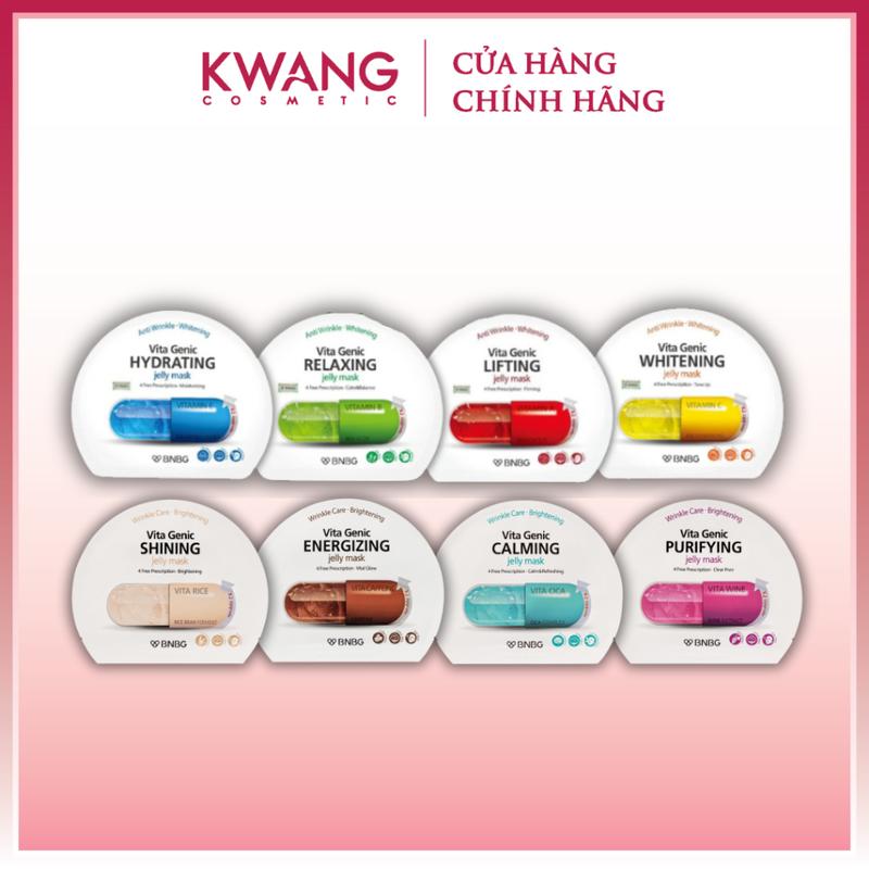 Hộp 10 miếng Mặt nạ BNBG Vita Genic Dưỡng Da 30ml
